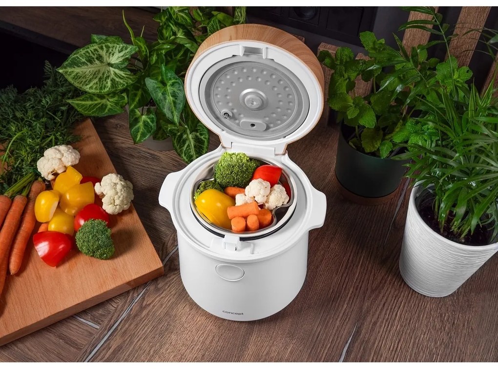 Aparat de gătit orez Concept RE3030, alb