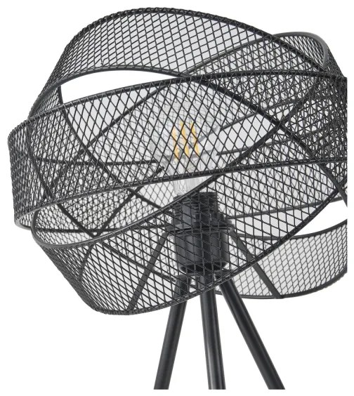 Lampă de masă 1xE27/40W/230V negru