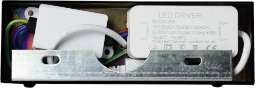 Iluminare LED pentru oglindă de baie KLIMT LED/8W/230V 3000/4000/6000K 40 cm IP44 negru