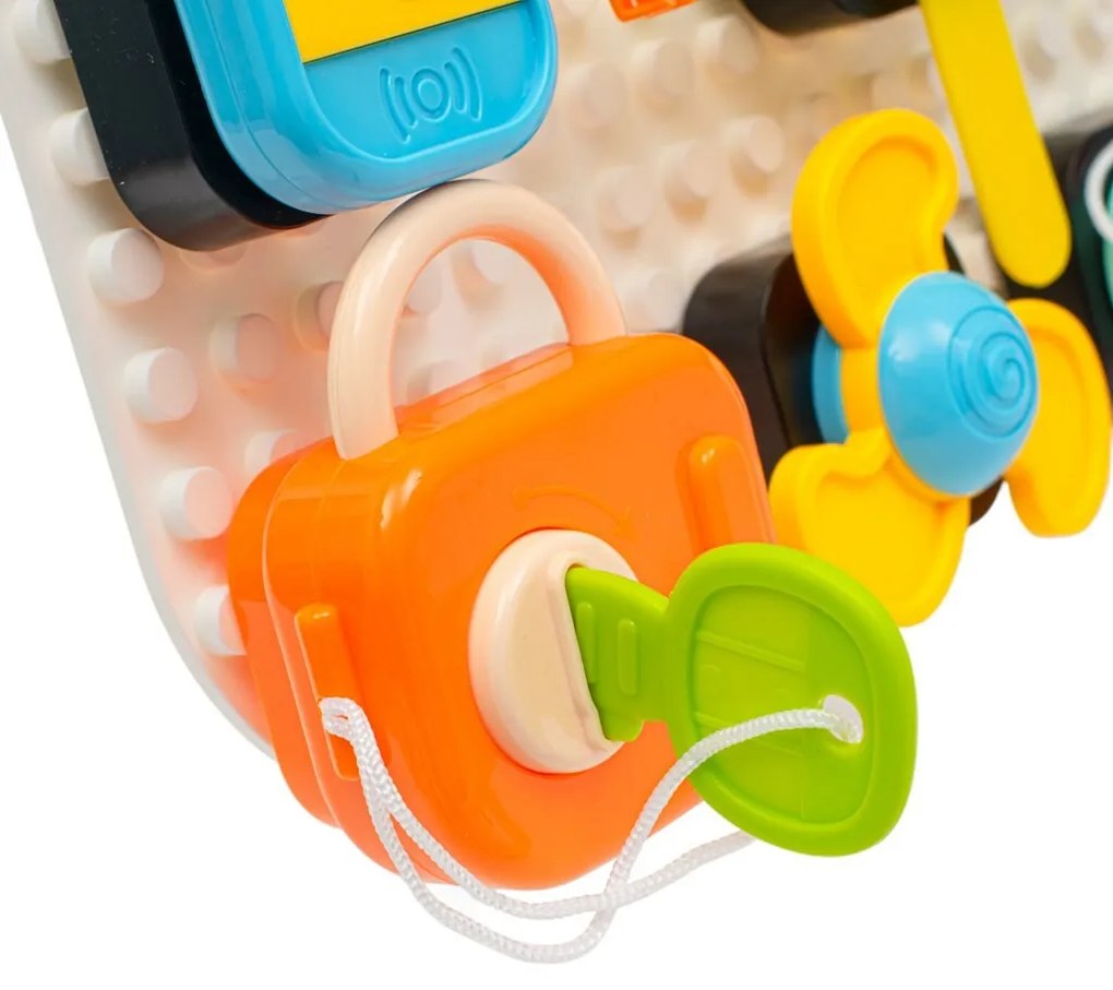 Tablă de joc muzicală interactivă Baby Mix, 35 x33 x 5,5 cm