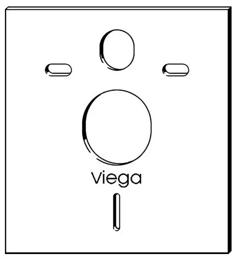Izolatie montaj WC suspendat, Viega, 575168