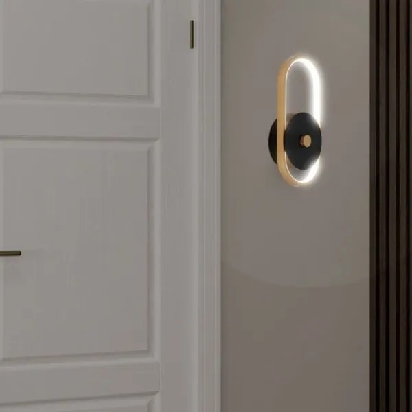 Aplică LED de exterior LED/15W/230V IP54 4000K alamă