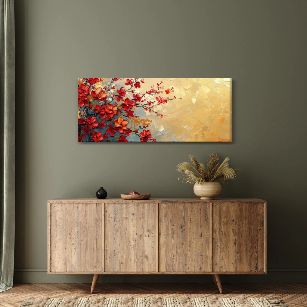 Tablou - Copac înflorit (120x50 cm)
