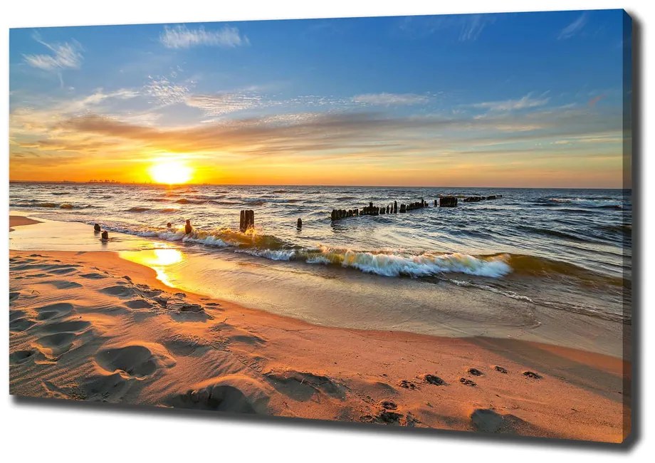 Tablou pe pânză Sunset beach