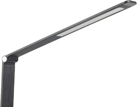 Lampă LED dimabilă de masă cu USB LED/7W/230V 3000K/4000K/5500K negru