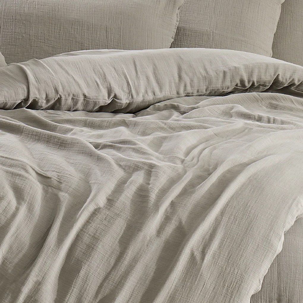 Lenjerie de pat din muselină 4Home Sand, 160 x 200 cm, 70 x 80 cm