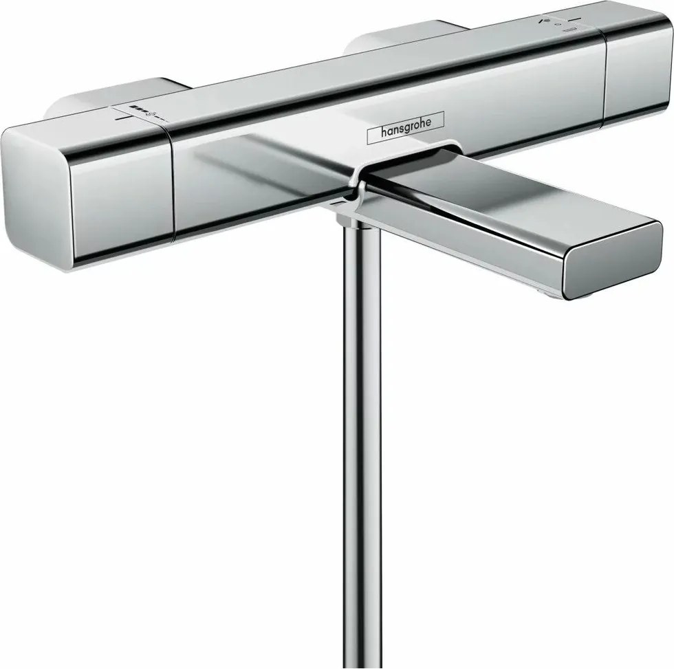 Baterie cada - dus termostatata Hansgrohe Ecostat E crom