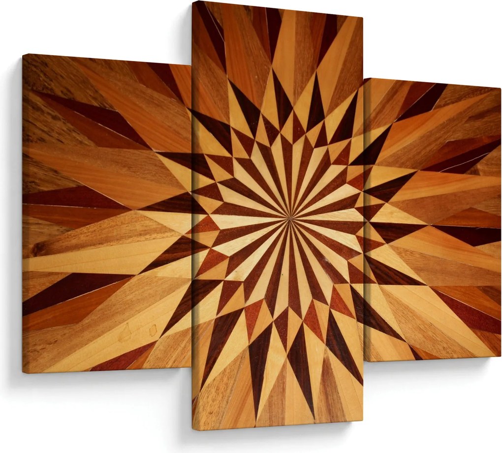 Tablou - Colaj din lemn (90x60 cm)