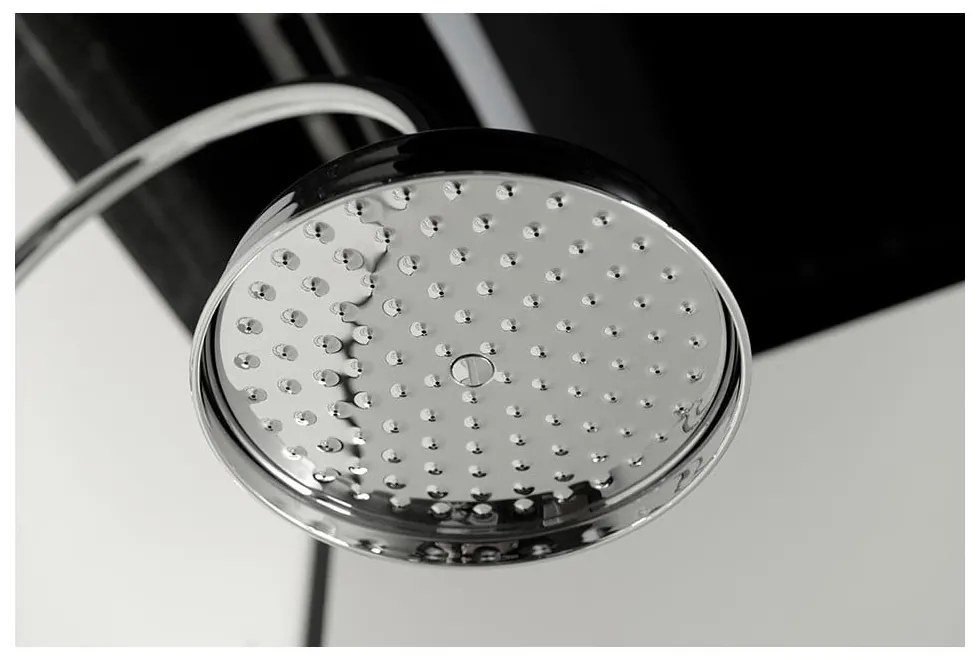 Set de duș argintiu lucios din alamă 142 cm cu duș suspendat/cu duș de mână Antea – Sapho