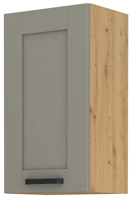 Dulap superior de bucătărie Lucid 40 G 72 1F (Stejar artisan + claygrey). 1045496