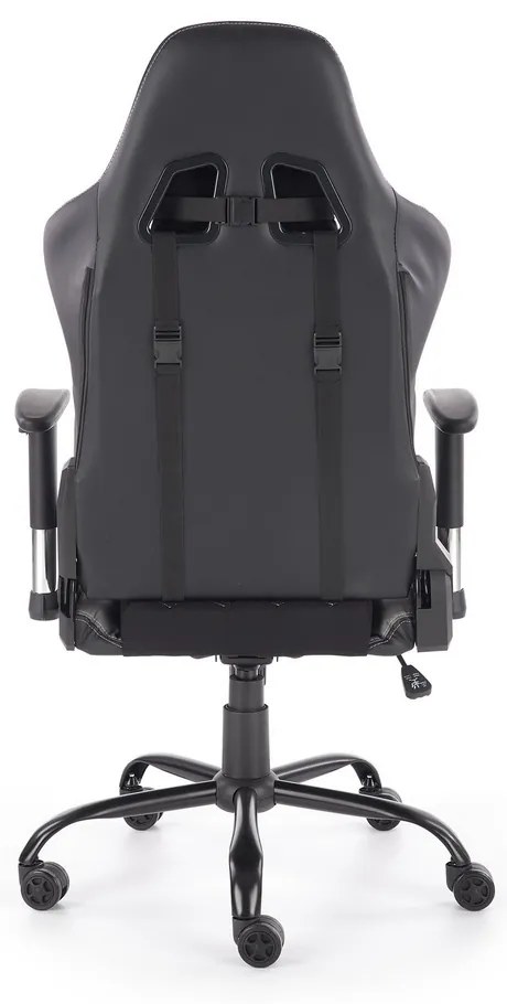 Scaun gaming Drake, negru/gri