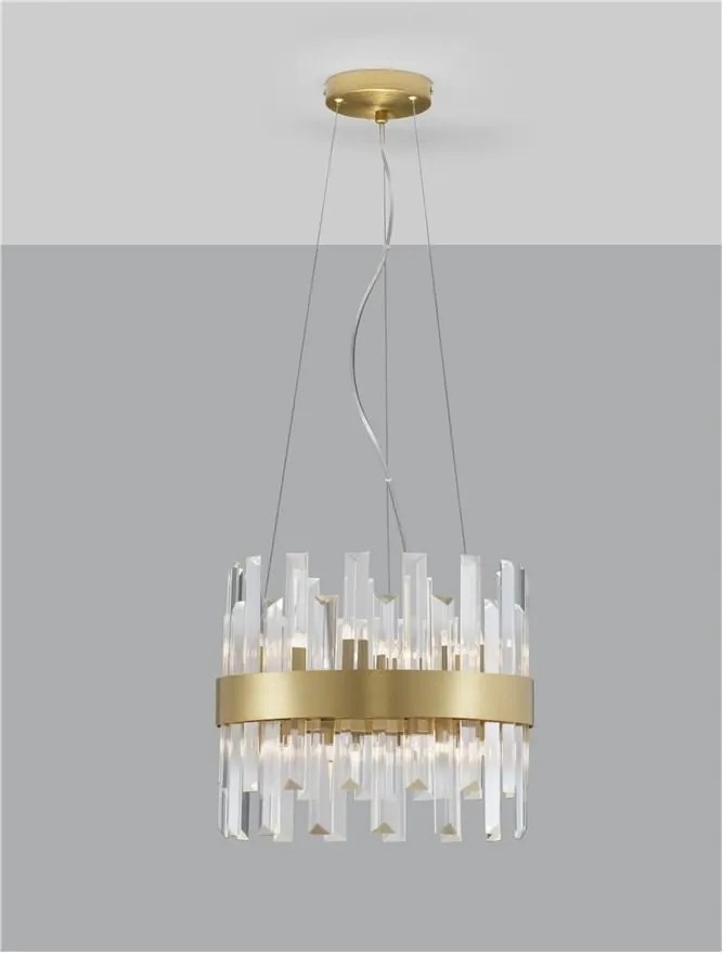 Lustra suspendata eleganta design modern Crown 35cm
