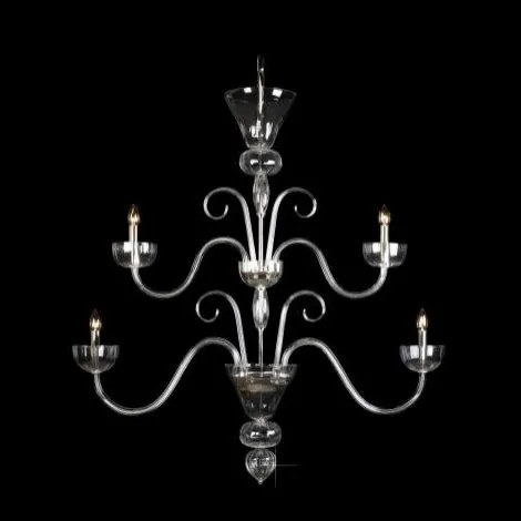 Lustra 4 brate eleganta design LUX L11 901/04/0; F 2 floor, flat, SILVER