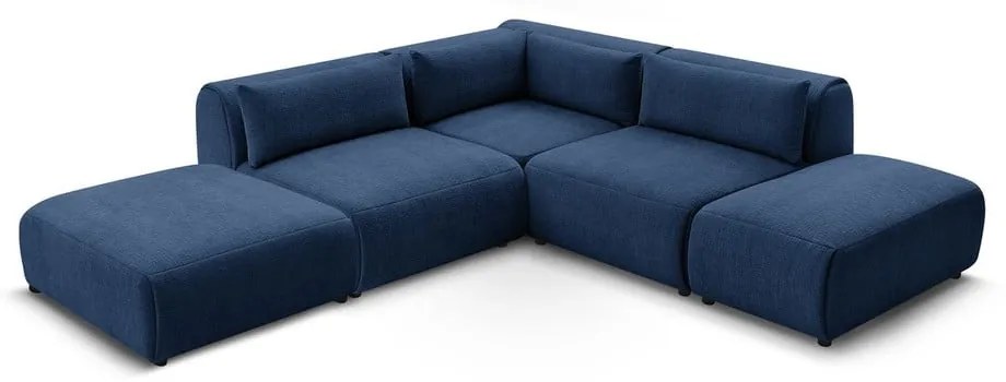 Colțar albastru închis (cu colțar variabil) Jeanne – Bobochic Paris