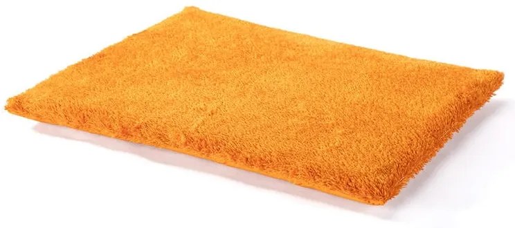 Pernă de şezut termo cu blăniţă ESKYMO portocalie set 4 buc