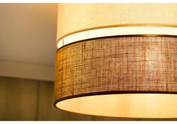Brilagi - Plafonieră ROYAL YUTE 1xE27/15W/230V pr. 40 cm bej/crem