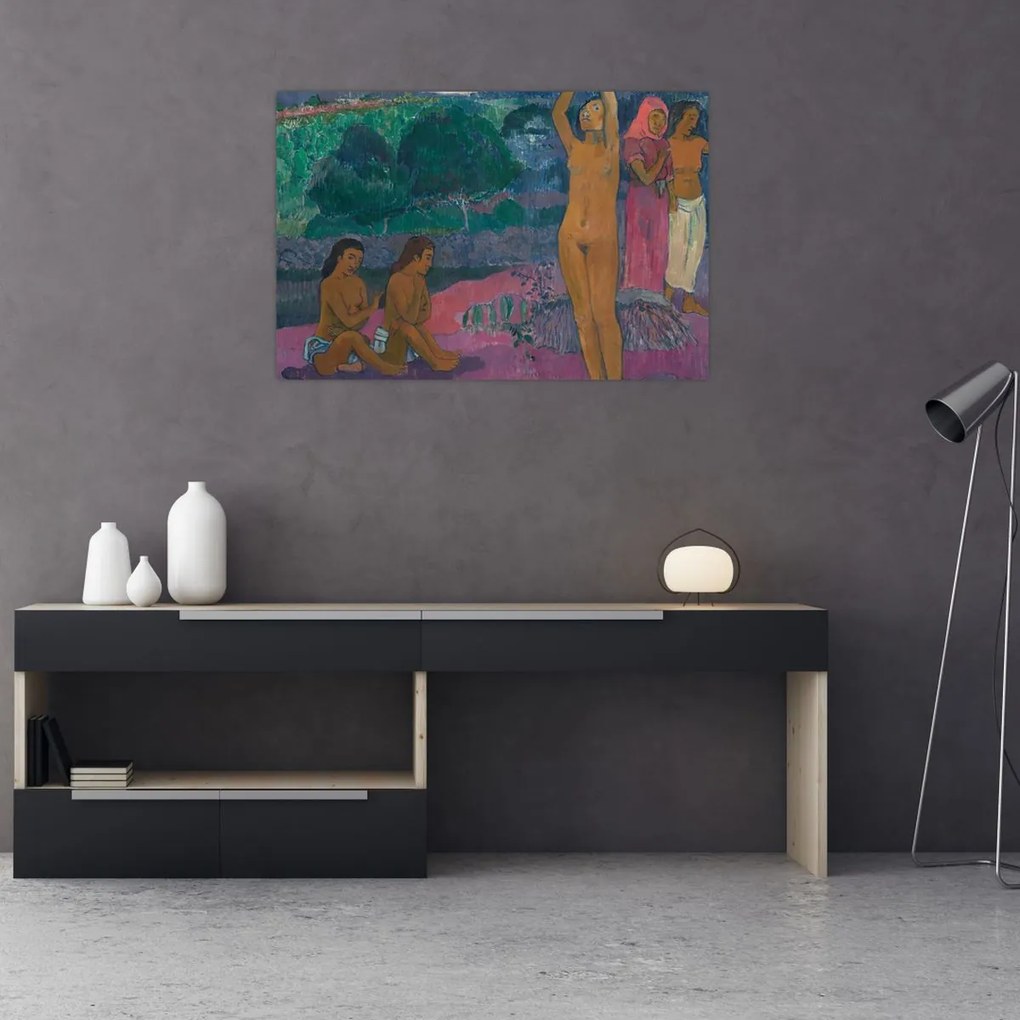 Tablou - Paul Gauguin, The Invocation, reproducere (90x60 cm)