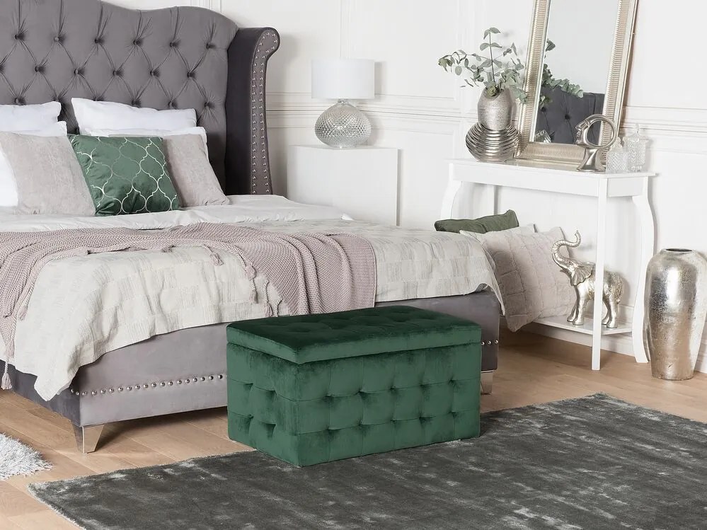 Taburete MIGAN (textil) (verde). 1019118