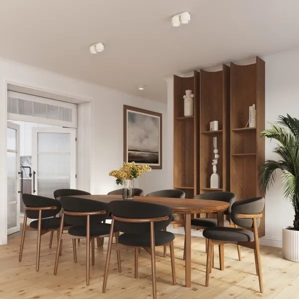 Sollux SL.1793 - Spot AURA, 2xGX53/10W/230V, crem