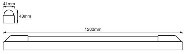 Corp de iluminat LED pentru mobilier Ledvance POWER BATTEN LED/24W/230V 4000K