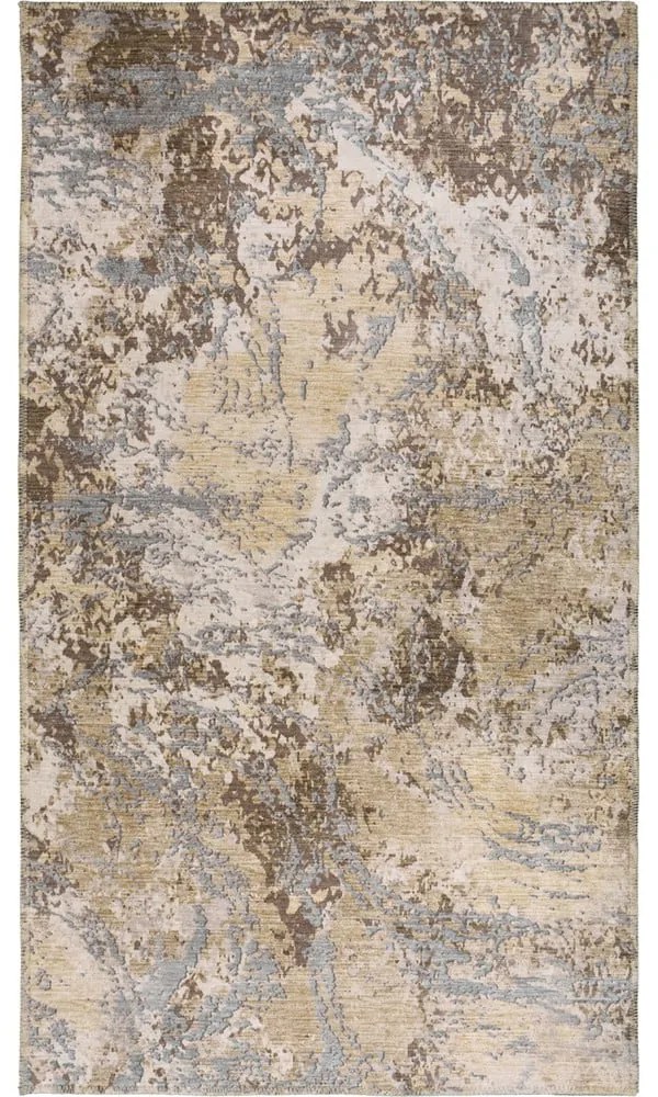 Covor albastru deschis/maro deschis lavabil 120x180 cm Sandstorm – Vitaus