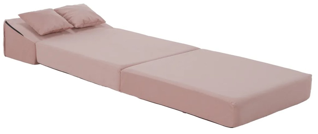 Scaun pliant/saltea PELOS, rozu