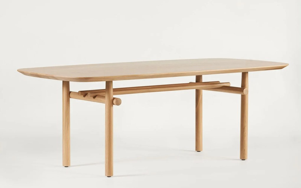 Masă lemn masiv Steekla – 220/, 280 × 100 × 75 cm - 280×100×75