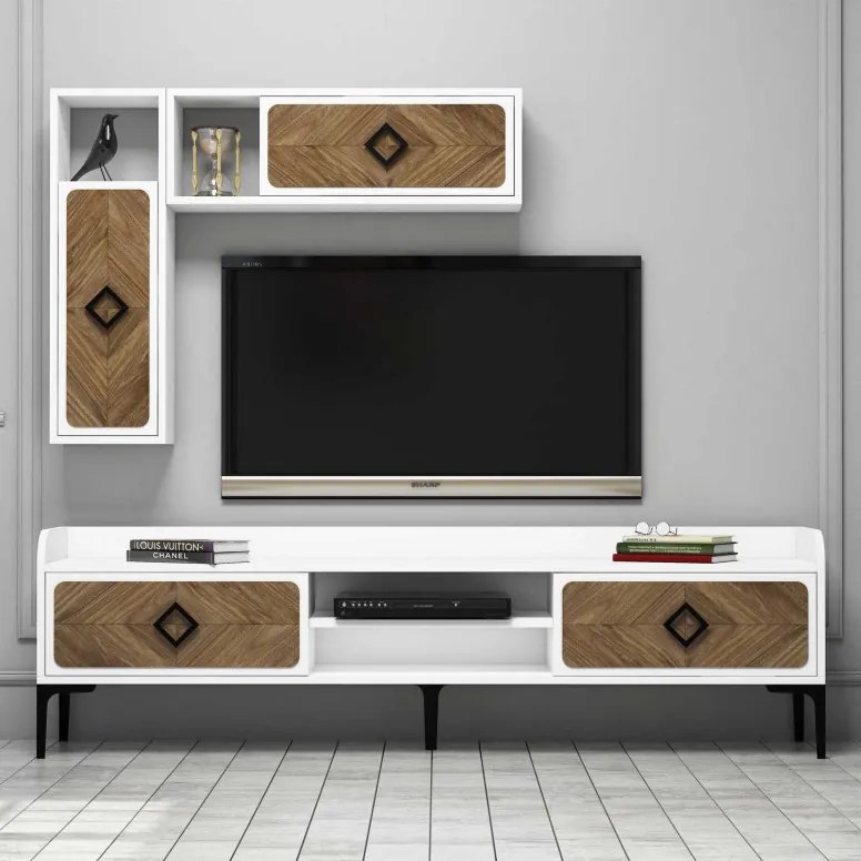 Comoda TV Samba - Alb