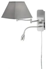 Aplica moderna 1 bec E14+led SMD Hotel 271370211 Trio