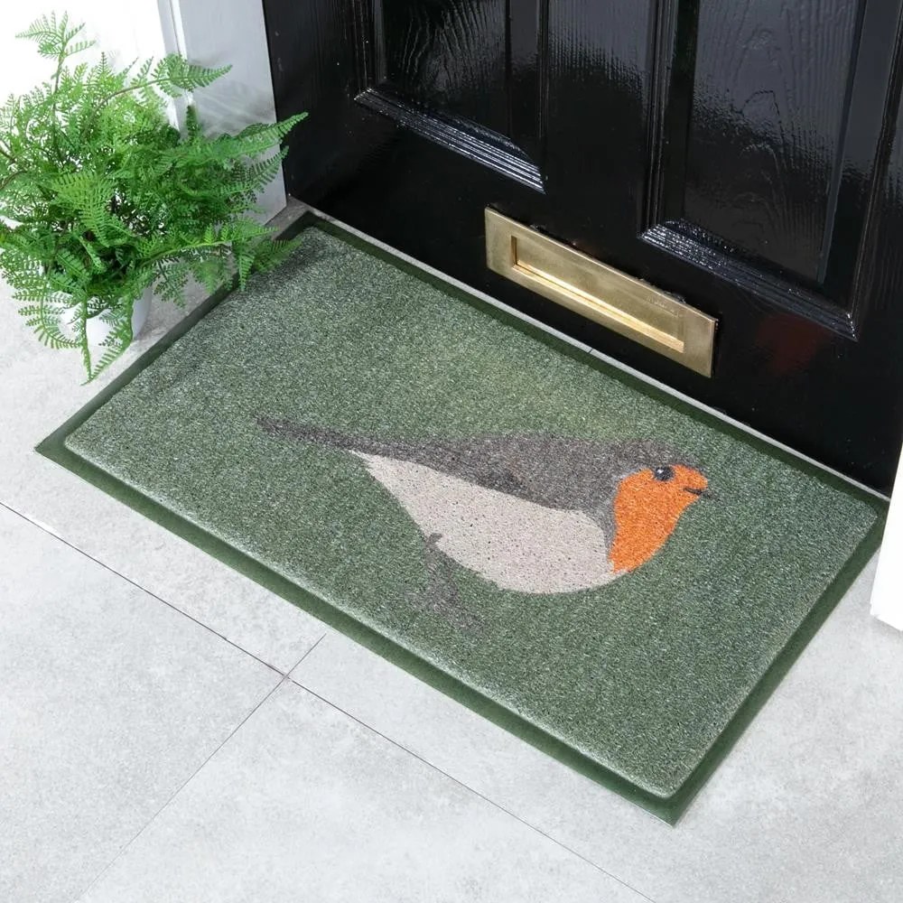 Covoraș de intrare 60x90 cm Green Robin – Artsy Doormats