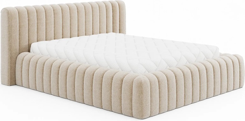Pat lemn masiv Carilla 140/160/180x200 cm Personalizabil - Royal 18, 180x200