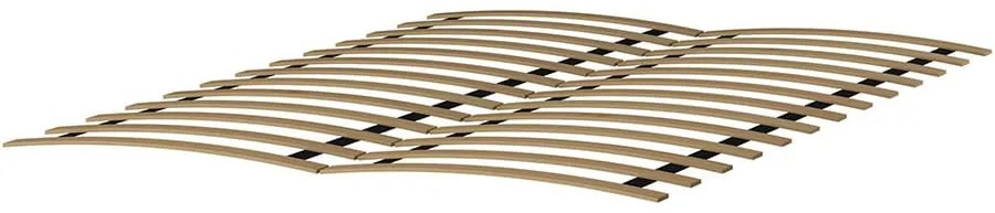 Pat din lemn Asia 120x200 pin cu somieră