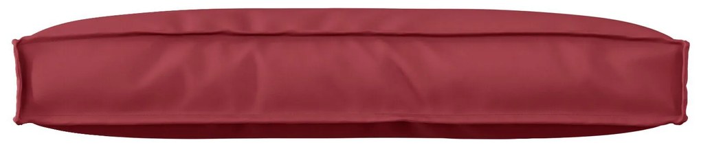 vidaXL Pernă pentru spătar din paleți Roșu Vin 80 x 40 x 12 cm