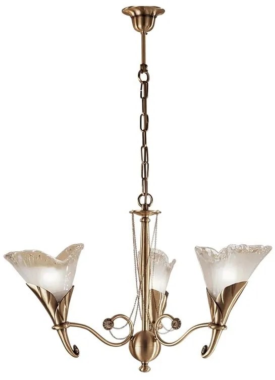 Candelabru 3 brate LUX design clasic realizat manual 316 Creamy