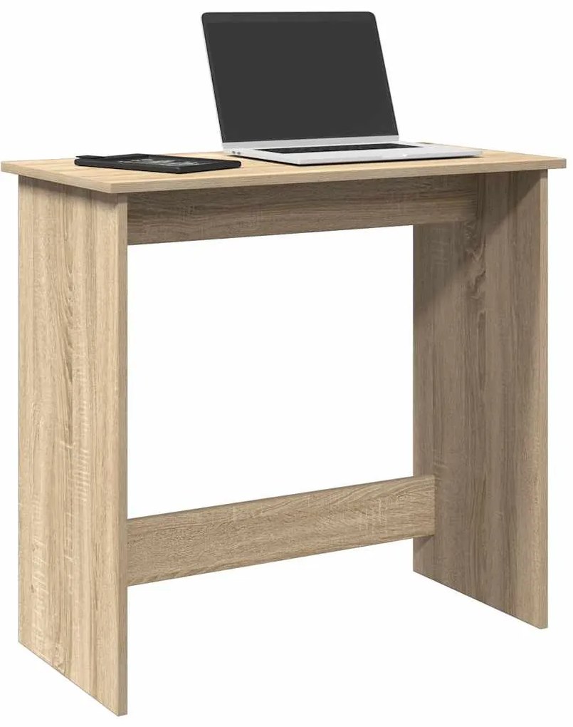 vidaXL Birou, stejar Sonoma, 80 x 40 x 75 cm, PAL