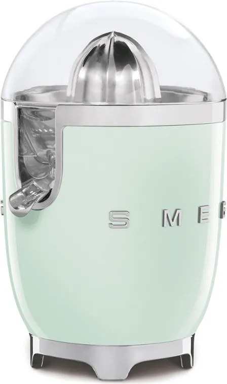 Storcător electric de citrice Smeg CJF11PGEU, 70 W, sistem anti-picurare, bază antiderapantă, verde pastel