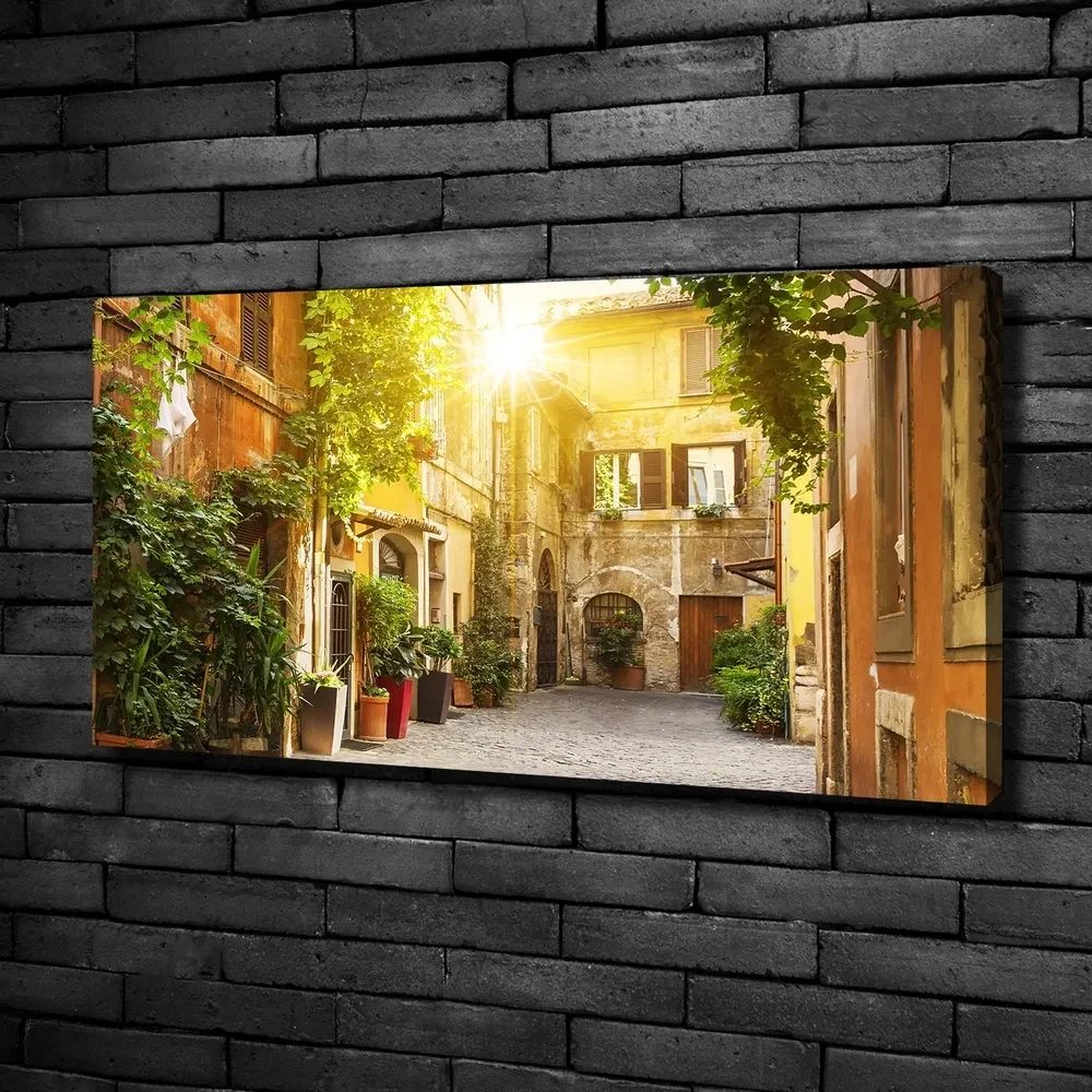 Imprimare tablou canvas Străzile italiene