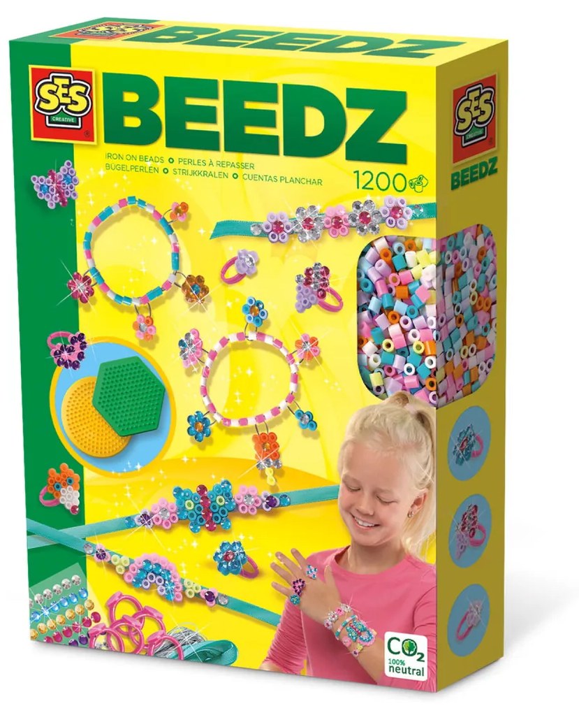 Set creativ Beedz - Margele de calcat Bijuterii cu diamant