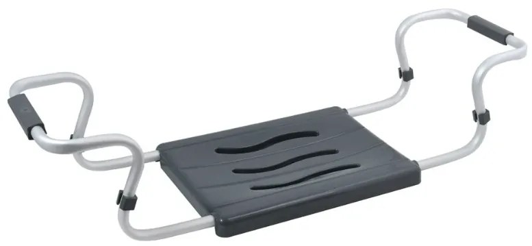 Spirella Scaun de baie reglabil, gri, 50-65 cm