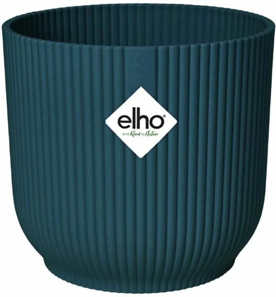 Ghiveci Elho   Ø 25 cm Rotundă Albastru închis Plastic