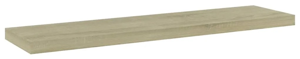 805128 vidaXL Plăci bibliotecă, 4 buc, stejar sonoma, 40 x 10 x 1,5 cm, PAL