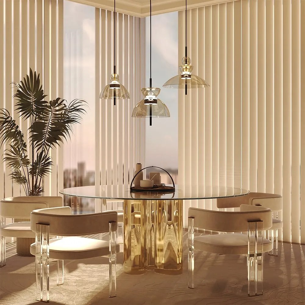 Lustra/Pendul LED design modern Bangkok D-40cm