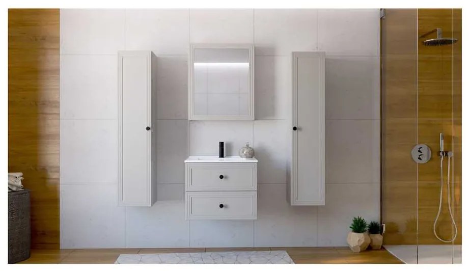 Dulap sub lavoar Bondi 60 cm, crem