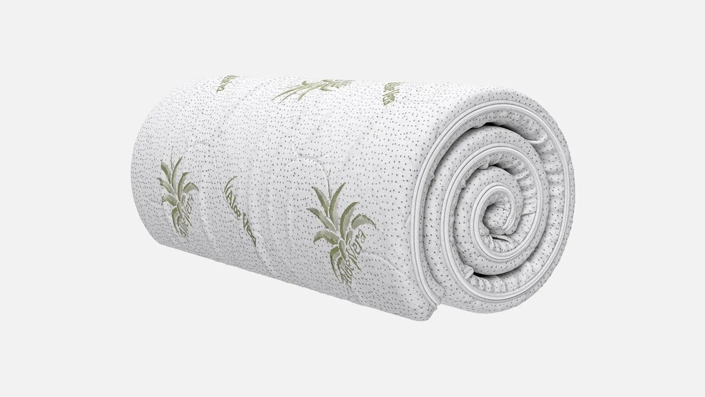 Topper saltea Zymmo, Rona, 144x190x6, Moale-medie