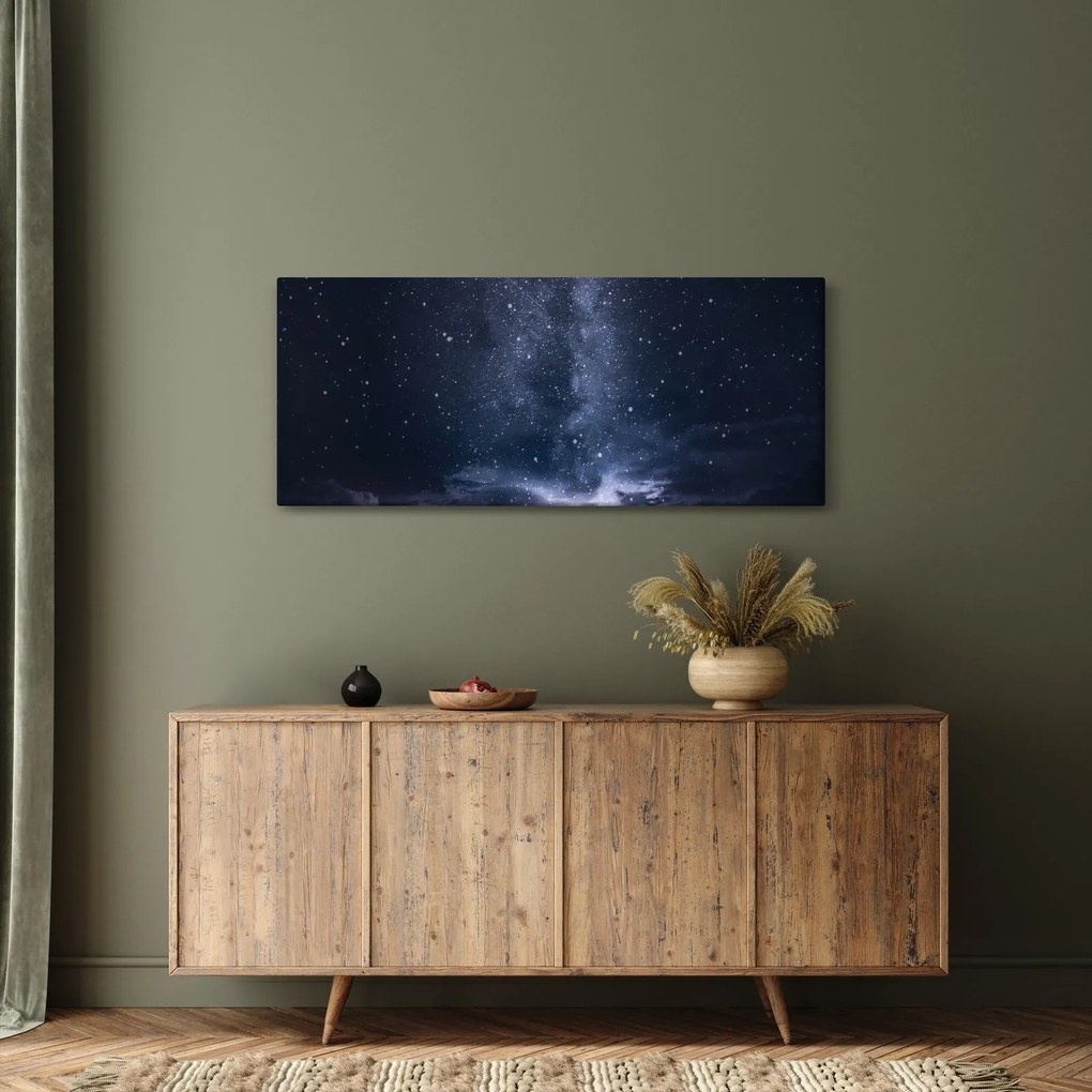 Tablou cerului plin de stele (120x50 cm)