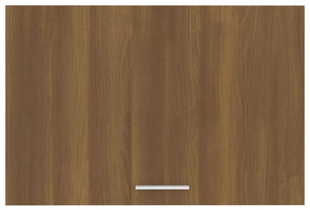 Dulap suspendat, stejar maro, 60x31x40 cm, lemn prelucrat Stejar brun, 1