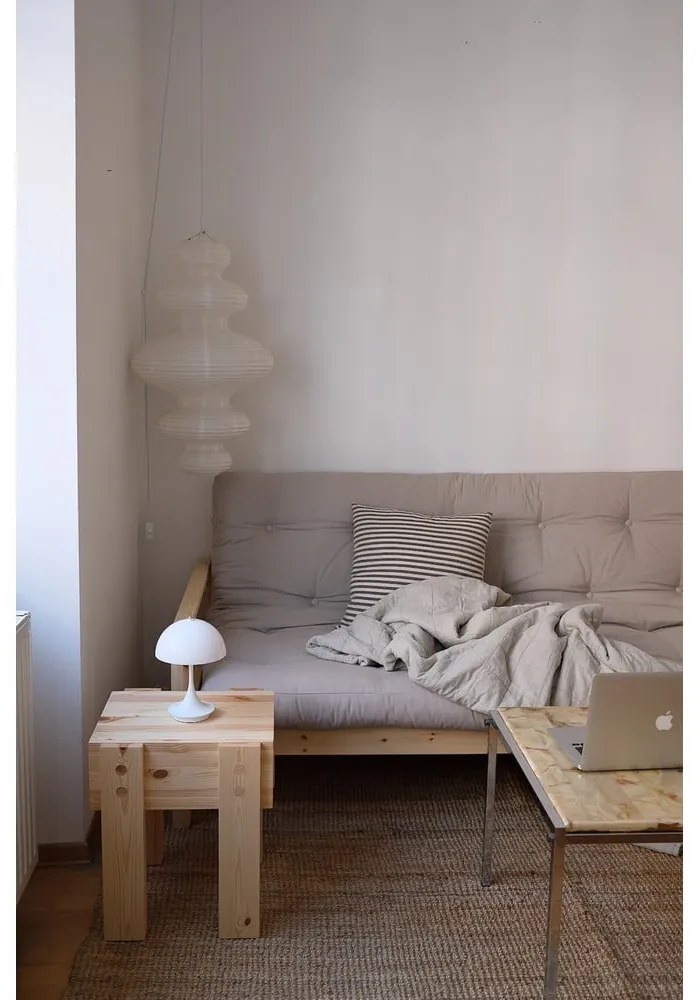 Canapea burgundy extensibilă 205 cm Knob – Karup Design