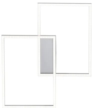 Plafonieră LED dimabilă IVEN 2xLED/20W/230V Leuchten Direkt 14017-55 + telecomandă