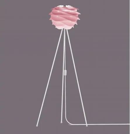Lampadar modern cu trepied Carmina Mini, roz
