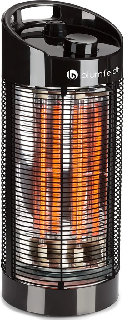 Blumfeldt Heat Guru 360, încălzitor tip stand, 1200/600 W, 2 trepte de încălzire, IPX4, negru